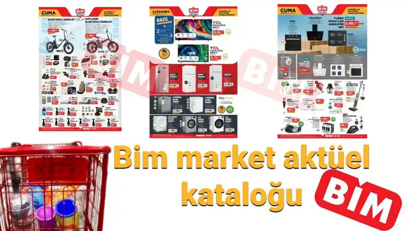 BİM 27-28-30 Mayıs Aktüel Kataloğu ile Alışveriş Fırsatları!
