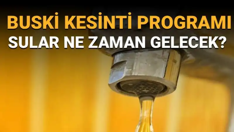 Bursa Nilüfer'de Suların Yüzde Yüz Dönüş Tarihi Açıklandı!