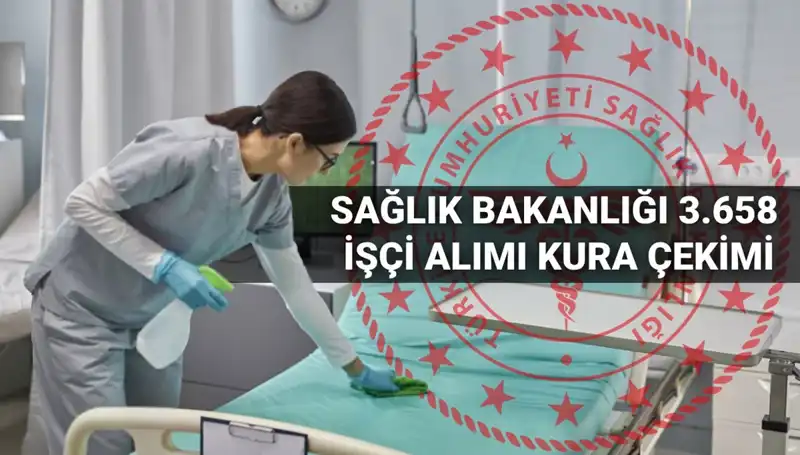 Sağlık Bakanlığı Kura Çekimi: 2025'te 3.658 İşçi Alım Tarihleri Açıklandı