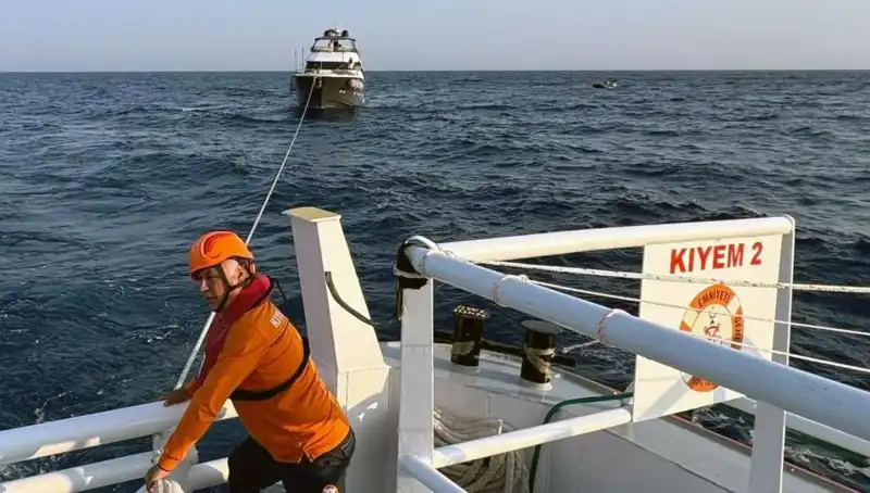 Marmaris Açıklarında Tehlikeli Sürüklenme: Tekne Kurtarıldı