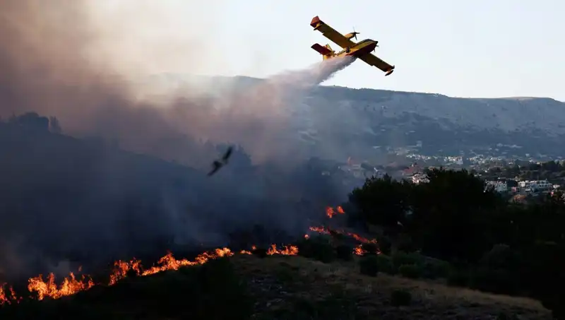 Sakız Adası'ndaki Orman Yangını Kontrol Altına Alındı: Detaylar Belli Oldu