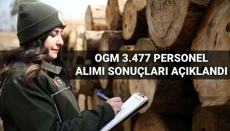 2025 OGM Personel Alımı Sonuçları Açıklandı! Şoför ve Temizlik İşçilerinin Şansı