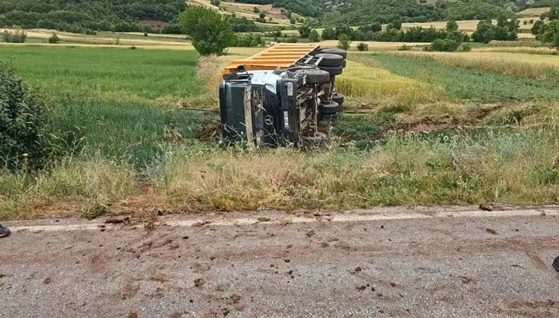 Tokat'ta Kamyon Kazası: Şoför Hayatını Kaybetti, Olayın Ayrıntıları Şok Edici!