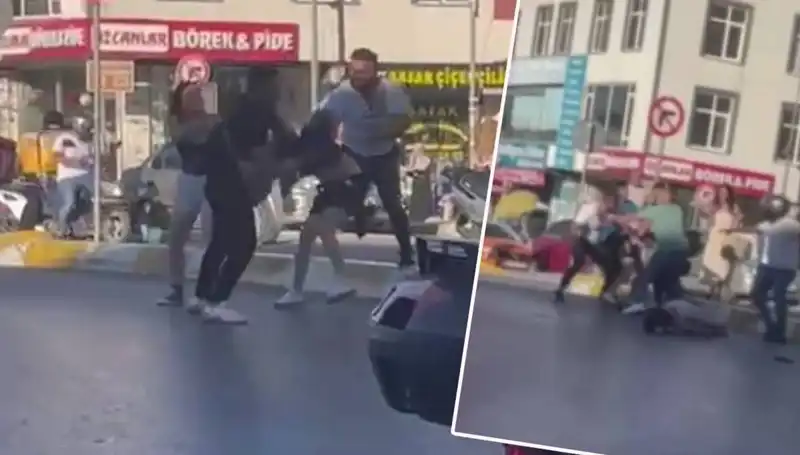 Esenyurt'ta Motosikletli İki Kadına Düzenlenen Saldırı: Dehşet Anları Ortaya Çıktı